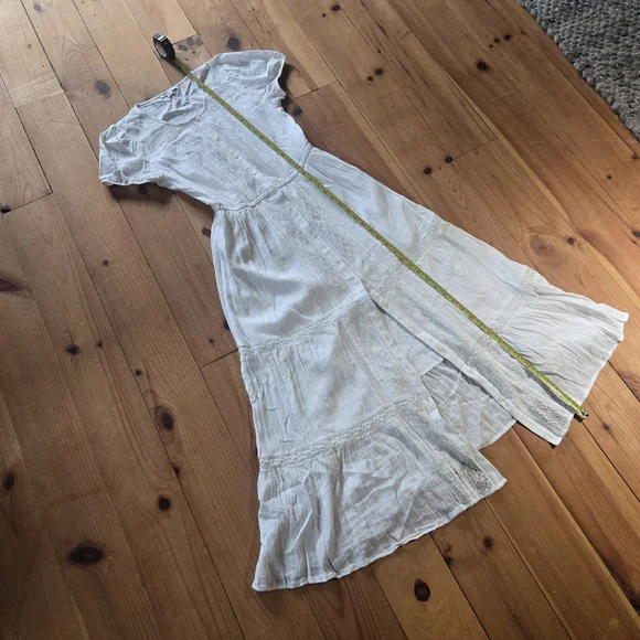 American Eagle Outfitters White Maxi Dress - Picture 4 of 8